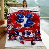 1pz Coperta di Flanella Squadra di Hockey Montreal Canadiens, Coperta Super Morbida per Tutte le Stagioni per Camera da Letto Soggiorno Campeggio, Calda Co