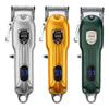 New LCD Digital Display High-power Hair Clipper Household Self-service Hair Clipper Retro Oil Head Electric Hair Clipper