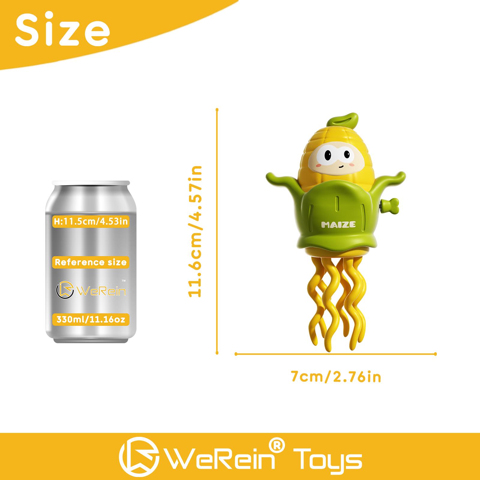 

Creative Twisting Corn Toy Wind-Up Dancing Kernel Fun Stress Relief Small Toy Popular Spring Summer Outdoor Game жёлтый
