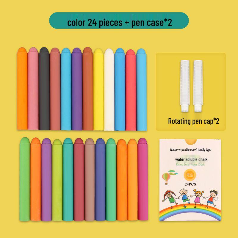 Dust-Free Colorful Chalk for Children's Blackboard