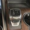 For Nissan Rogue 2021-2024 Carbon Fiber ABS Look Gear Shift Knob Cover Trim 1pcs