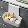 Kitchen Cabinet Door Interior Storage Shelf And Box, Hanging Hook Behind The Door, Kitchen Cabinet Door Basket Shelf Baskets