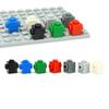 DIY Educational Bricks Modified 1x1 with Studs on 2 Sides Opposite Assembles Particles MOC Parts 47905 Toys for Children