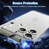 Bling Glitter Diamond Camera Lens Protector Case Cover for iPhone 17 Air 16 Pro Max 15 14 Plus 13 12 Mini 11 Glass Screen Women cute Phone Accessory