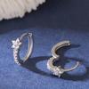 European and American personalized geometric flower versatile earrings for women