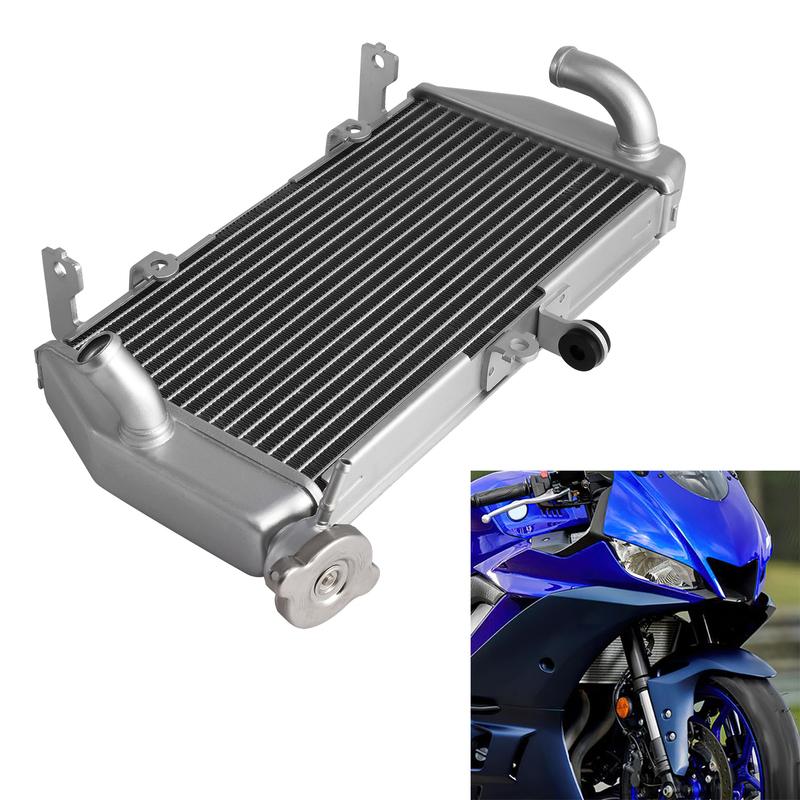 Motorcycle Radiator Cooler Cooling Fit For Yamaha YZF R3 YZFR3 2015-2024 2023 2022 2021 R25 2020-2024 Aluminum