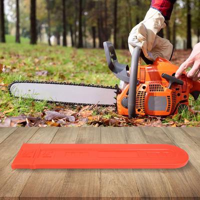 1 Pc Chainsaw Bar Cover Scabbard Guard Large Saws For 12" 14" 16" 18" 20" Chain Suitable For Steel Bars Up To 18 Inches Long