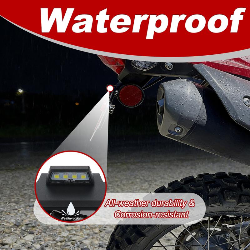 Motorcycle License Plate Holder Rear Tail Tidy Fender Eliminator Registration For Honda CRF300L CRF300Rally CRF300RX CRF300RL