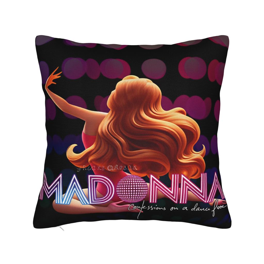M-Madonna Confessions I Feel So Free Pillowcases Kawaii Pillow Case For Sofa Home Decor Soft Pillow Cover