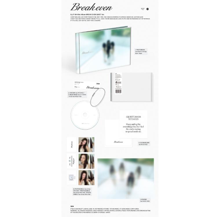 [POB] Illit [BREAK EVEN] 5th Mini Album