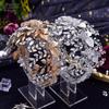 LY-HP0084 Lily's Bride Horse Eye Rhinestone Alloy Handmade Headband Hair Accessories for Brides Wedding