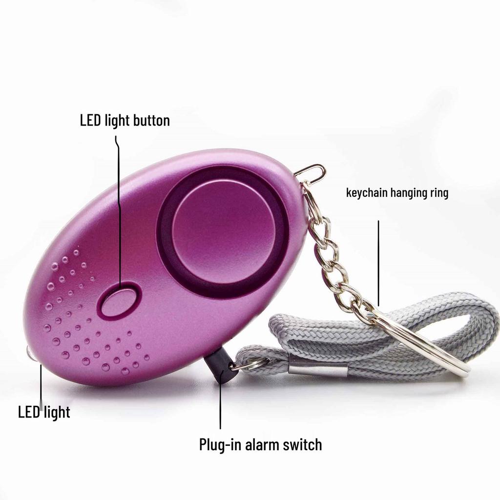 Women's Wireless Keychain Self-Defense Alarm