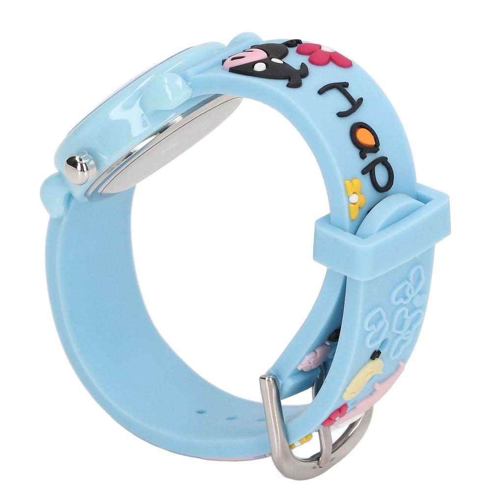 3D Cartoon Watch Toys Clear Scale Cute Decoration Waterproof Kids Watch for 3 To 8 Years Old Boy Home School