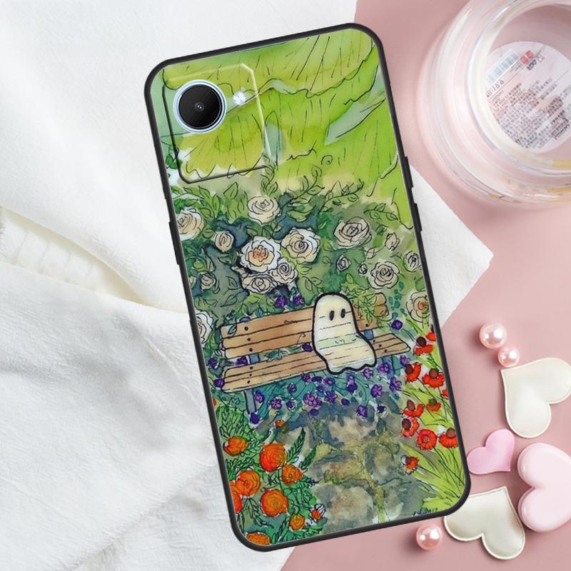 

There s A Ghost For Realme GT 6T 6 5 GT7 Pro C67 C75 C61 C55 C53 C51 C21Y C25S 10 11 12 13 14 Pro Plus Case Realme 11 Pro Plus