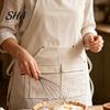 Oil Resistant Cooking Apron Waterproof Kitchen with Pockets, Chef for Men Women, Cross Back Work Barista, Gardening, Painting Craft Durable