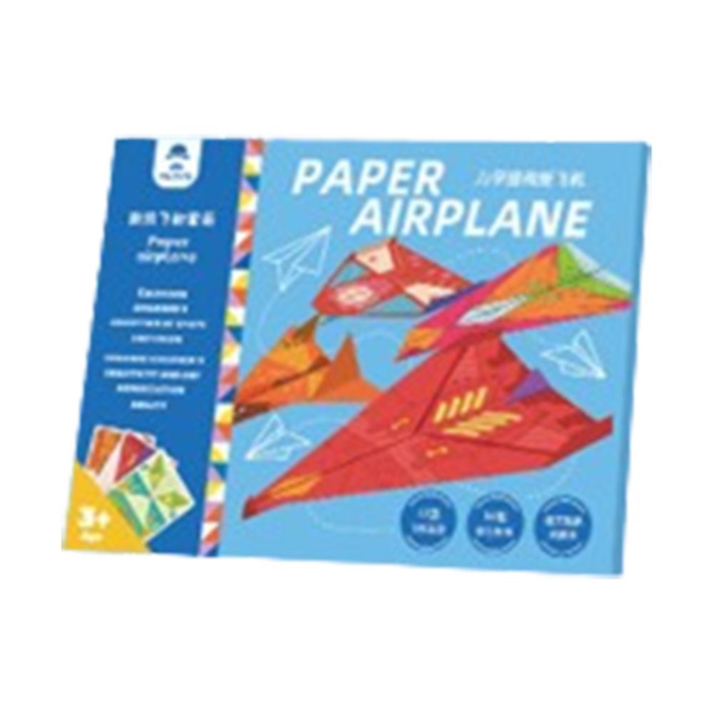 

Paper Handmade Colored Paper Set Montessori Versatile Paper Aircraft Toy Boys Baby Girls Airplane