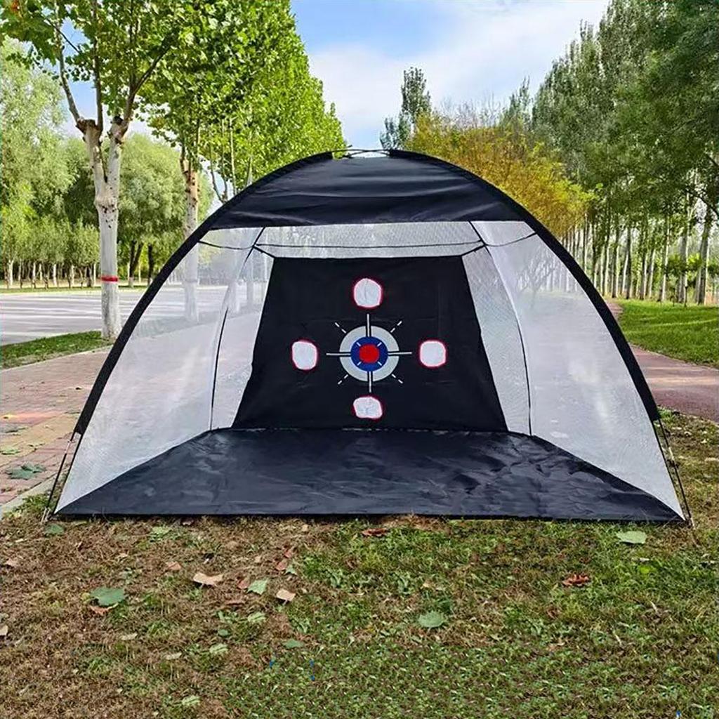 Outdoors Golf Practice Net, Golf Net Backyard Driving, Golf Swing Net, Heavy Duty Golf Practice Hitting Net, Quick Setup Golf Net with Carry Bag