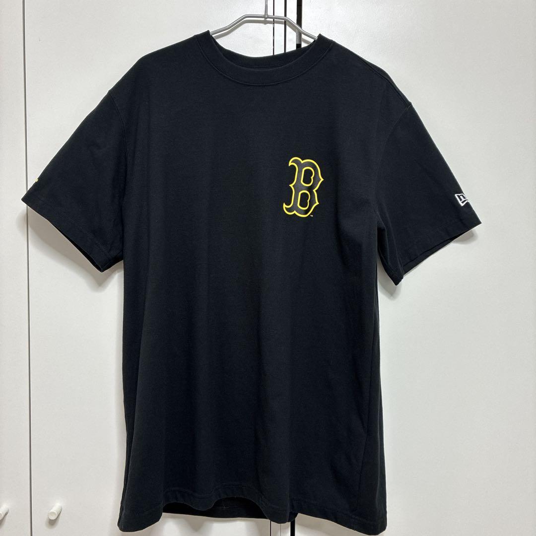 

[Б/У] Футболка с коротким рукавом New Era черная BTS × MLB Butter