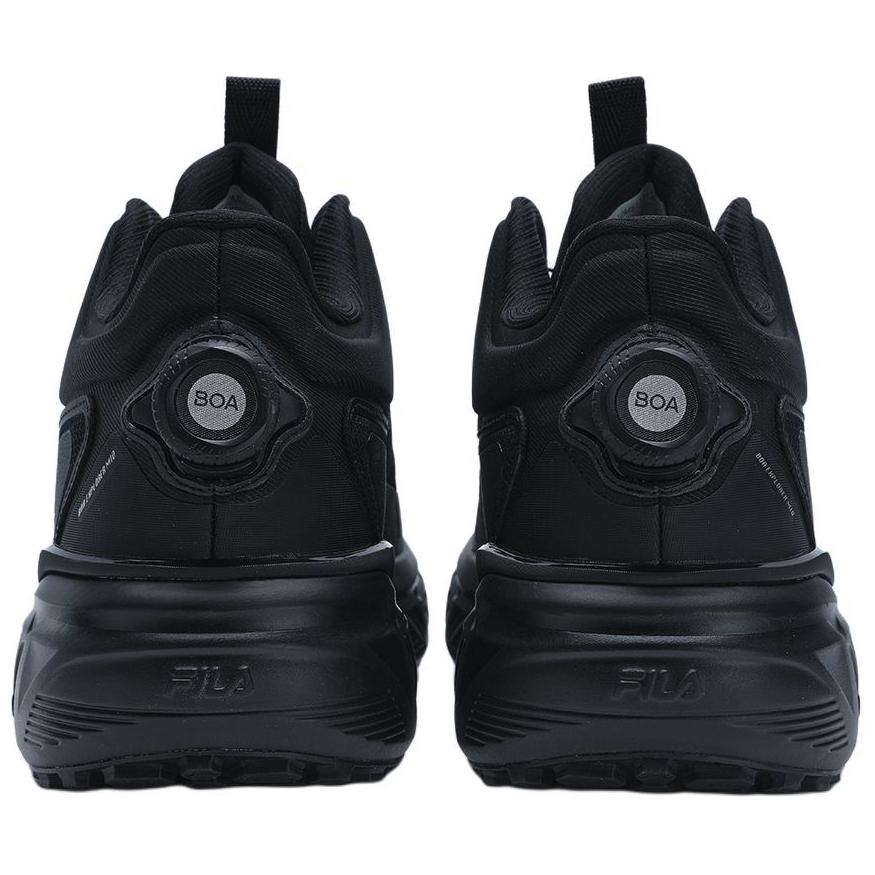 FILA Boa Explorer 1 Comfortable Mid-Top Outdoor Functional Shoes Men Shoes Black A12M511212F
