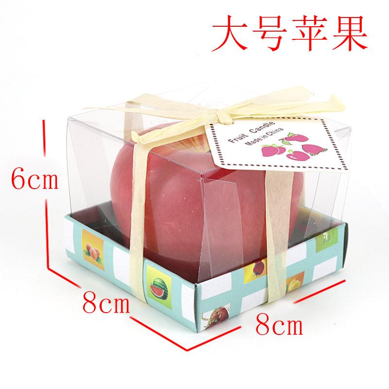 Creative Christmas Eve Gifts Apple Candles Fruit Candles Birthday Christmas Decorations Student Gifts