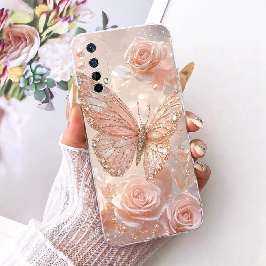 Cute Printing Phone Case For Realme 7 7Pro Soft Silicone TPU Cases For Realme 7 Pro Realme7 Global RMX2155 Covers Bumpers