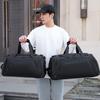 Backpack Duffle Bag Men Gym Tote with Wet Pocket Shoe Compartment Overnight Duffel Weekender