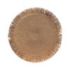 Safe Round Paper Placemat With Pattern For Indoor And Outdoor Use Round Place Mats