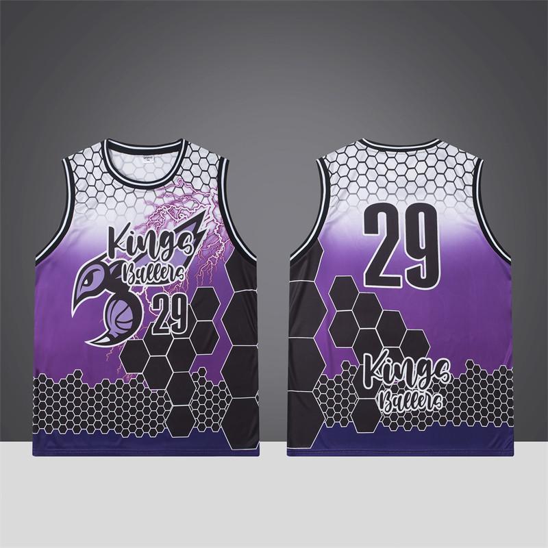 Kreative Basketballtrikots Kollektion Künstlerische Grafikdrucke Einzigartige Nummern- & Logo-Designs Sportliche Trikots