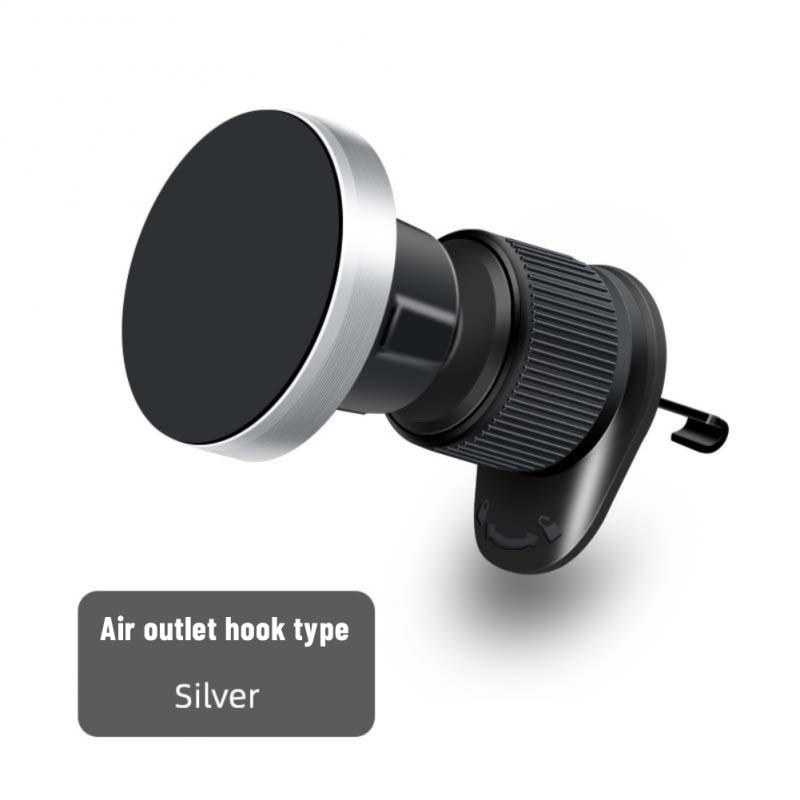Suport Universal Magnetic pentru Telefon Auto Rotativ 360 Grade ABS Silicon Tip Cârlig pentru Gură de Ventilație Suport Montură pentru Telefon Inteligent GPS