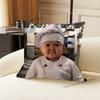 Cuscino Meme Divertente di Hasbulla Magomedov per Camera da Letto, Auto, Caffetteria, Stanza e Salotto Copricuscino Decorativo per Divano