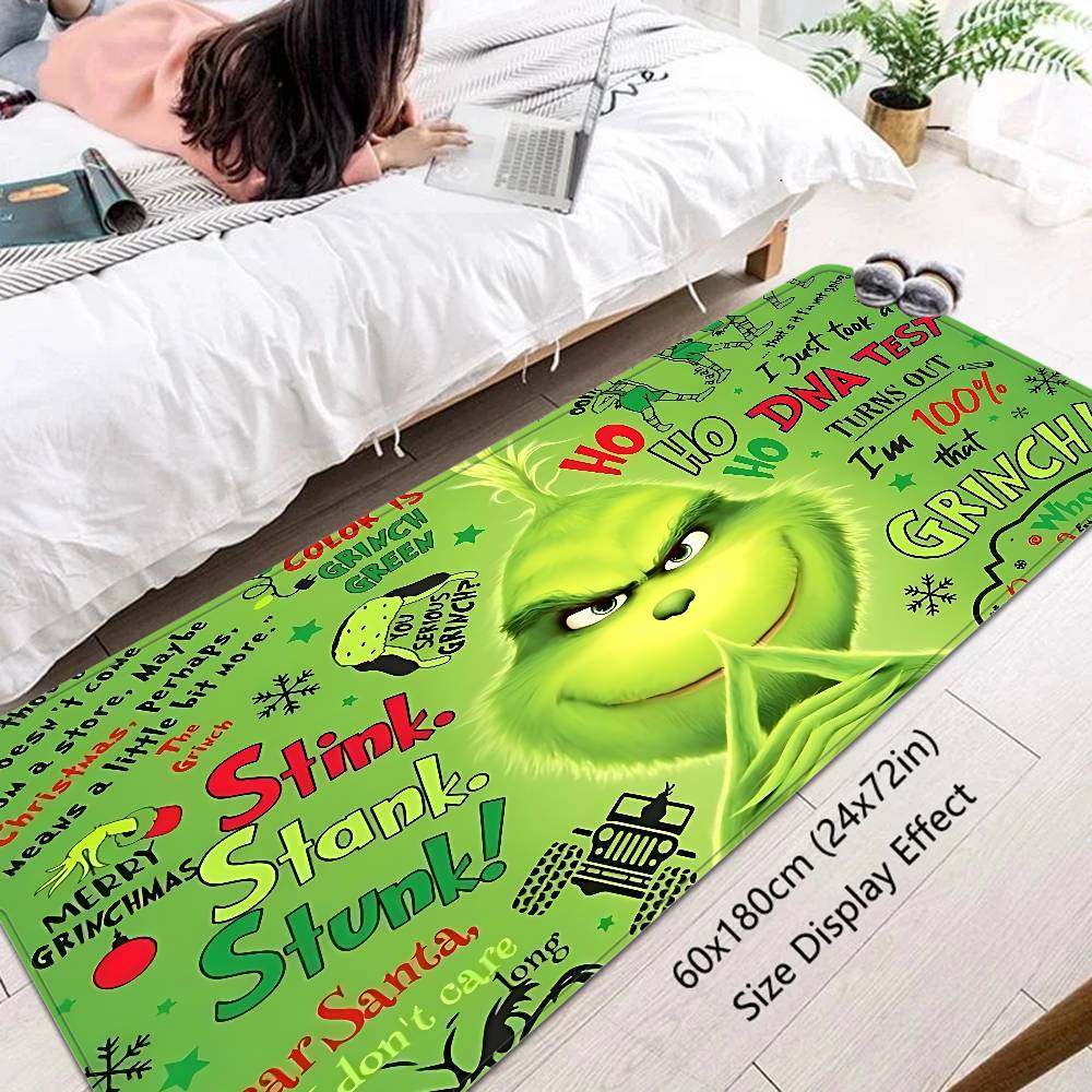 Cartoon THE G-GRINCHS Kitchen Mat Cheaper Anti-slip Modern Living Room Balcony Printed Modern Home Decor