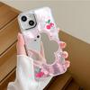 Shellfish cherry for apple 17 mobile phone case iphone16 flower mirror 15promax high definition makeup mirror
