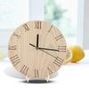 Wooden  Analog Display Decor Garden Hallway Outdoor Hanging Wall Clock (33cm)