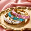 1cm Chinese Cloisonne Bracelet Traditional Women's Hand Bracelet  Gifts for Women Girl