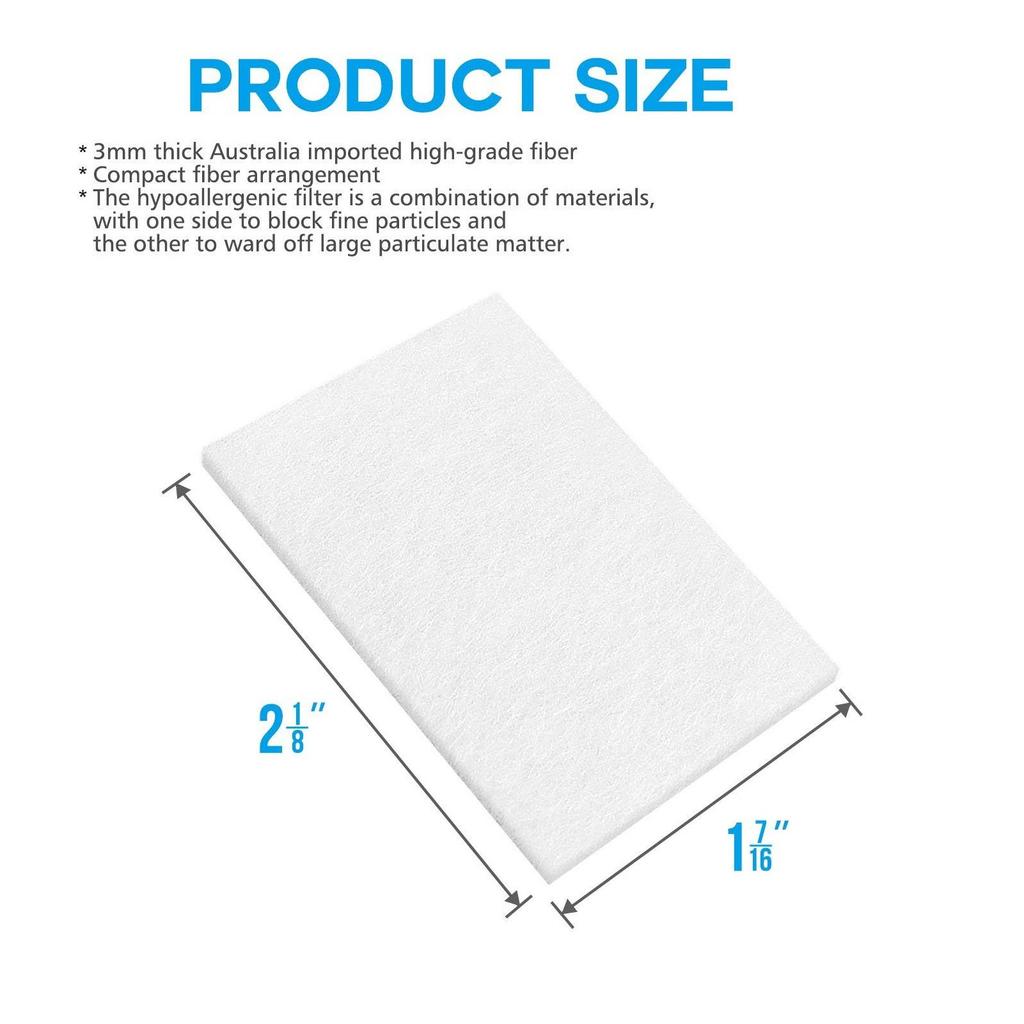 20 szt. akcesoriów do respiratora, jednorazowe filtry zamienne do ResMed