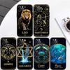 12 Constellation Card Phone Case for Samsung Galaxy Note 10 20 S23 S22 Ultra FE Plus M06 M15 M16 M35 M55