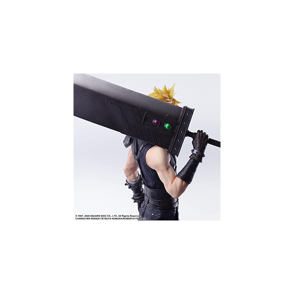 Square Enix Final Fantasy VII Remake Static Arts Cloud Strife Collectible Figure