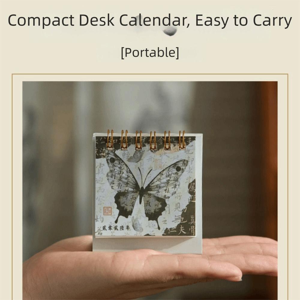 Ink Wash Painting Horse Year Calendar Month Date Display Monthly Planner  Spring Festival