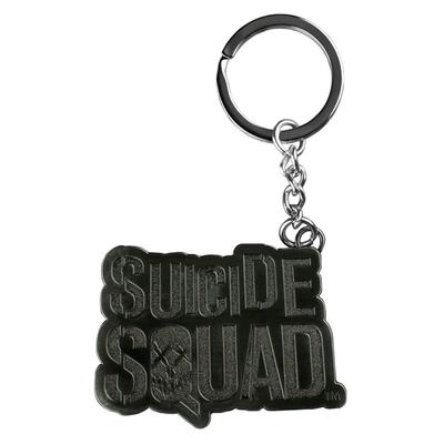 Metall-Schlüsselanhänger mit Suicide Squad-Logo
