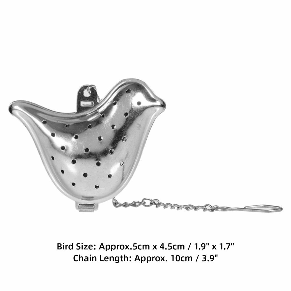 Bird Shape Tea Infuser Ultra-Fine Mesh Loose Tea Infuser Durable Tea Strainer Loose Leaves