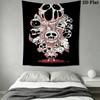 Skull Collection Pattern Home Decor Tapestry, Wall Hanging, Decorative RV Wall Cloth.ZGT0914288