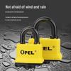 Universal Waterproof Anti-theft Padlock - Rustproof, Pry-proof Household & Gate Lock