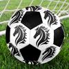 1pc Elegant Horse Silhouette Soccer Ball Size 5 Football Machine Sewn Indoor/Outdoor Universal Football Q36