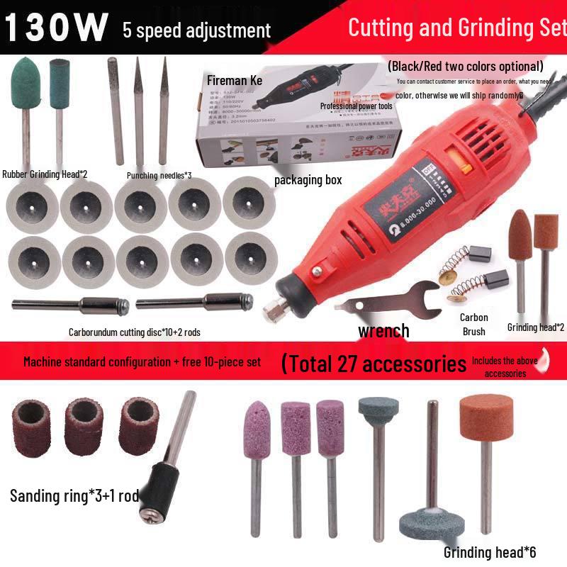 Copper Electric Grinder Pen for Wood, Jade, and Root Carving – Miniature Electric Drill and Grinding Tool
