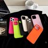 iPhone 15 Pro Max Silicone Case with Large Holes, Frosted Design, Ultra-Thin, Solid Color - Suitable for Men and Women.