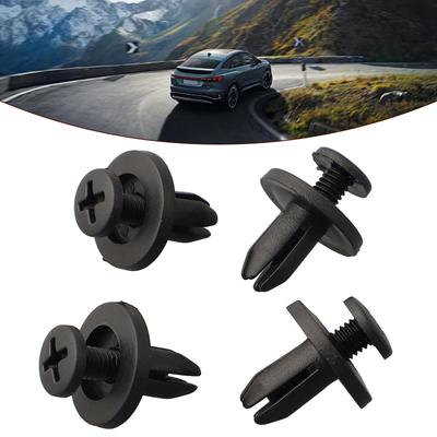 Plastic Clips Push Pin Rivet Side Skirts Trim 100pcs