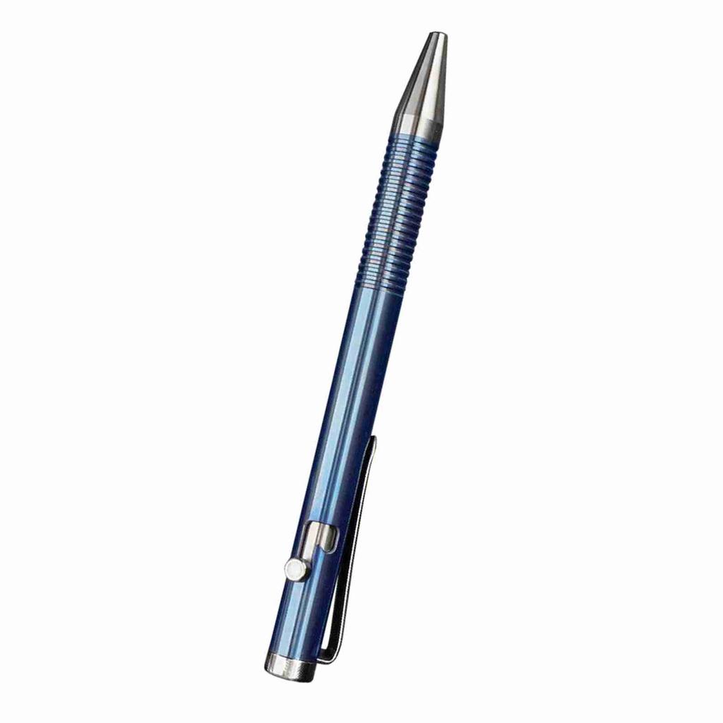 Portable Titanium Alloy Ballpoint Pen Writing Pen Equipment Tool for Outdoor Traveling Office Gift