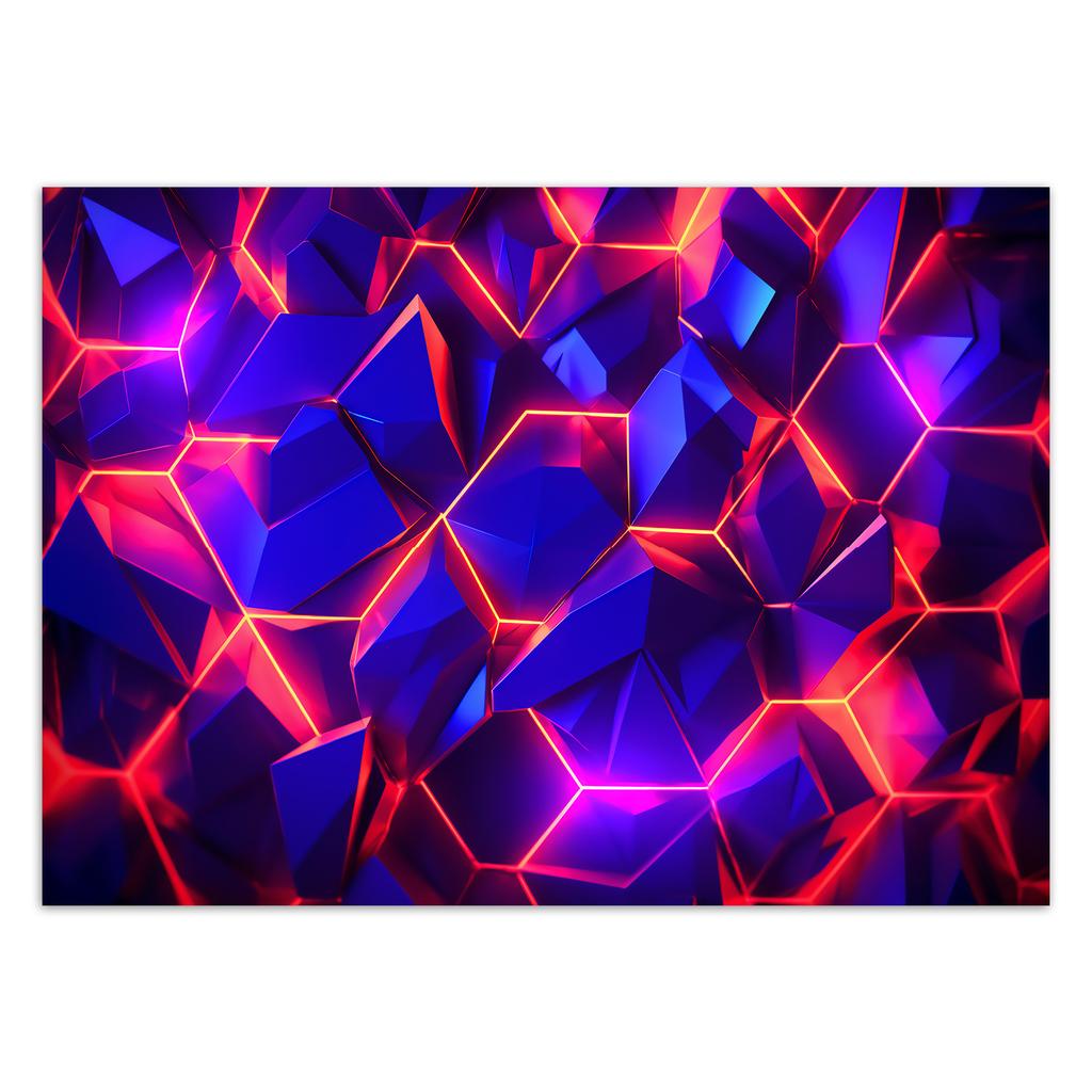 Wallpaper Neon Abstract Texture