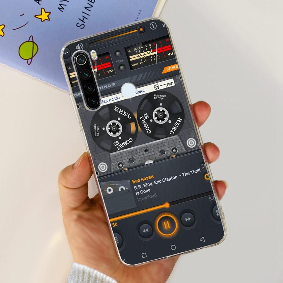 For Xiaomi Redmi Note 8 Case Cute Cartoon Soft Silicone Phone Cases For Xiaomi Redmi Note 8T 8 t Cover On Redmi Note8 Back Coque