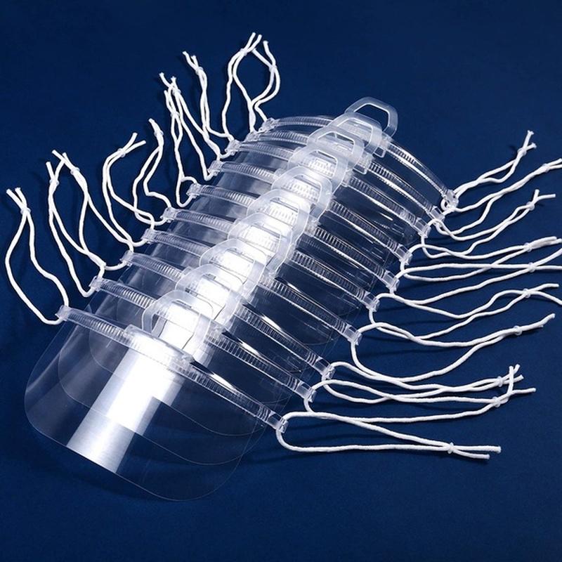 Reusable Transparent Anti-fog Mask Shield Cover Plastic Anti-saliva Mouth Shield Mouth Mask Cover